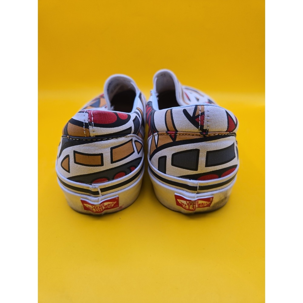 Rare VANS Slip On OG "Hey Mon" Tribal Print Mens Sz 10.5 Womens 12 RARE STYLE 98 - Picture 4 of 6